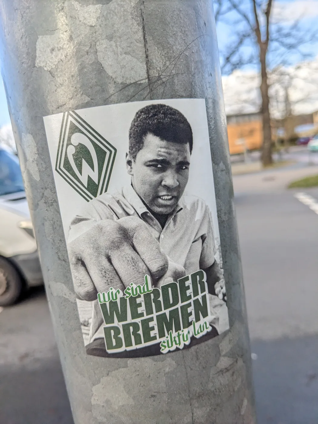 Werder Bremen Fan Aufkleber